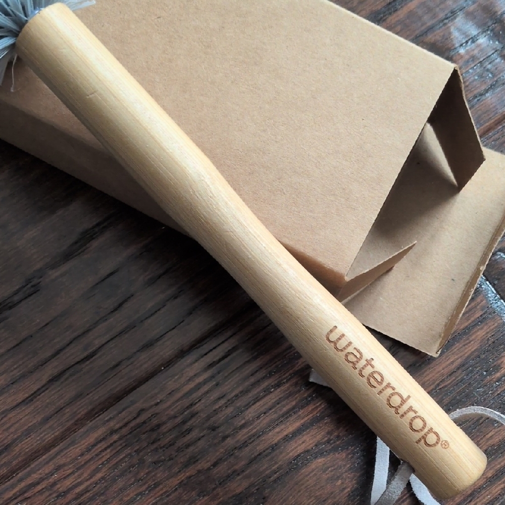 WATERDROP I NWT Bamboo Water Bottle Cleaning Brush - Picture 4 of 8